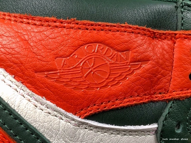 Cheap LUCY AV3905-138 OG Air Jordan Retro 1 High Fir-Team Orange SoleFly Sail x 0707